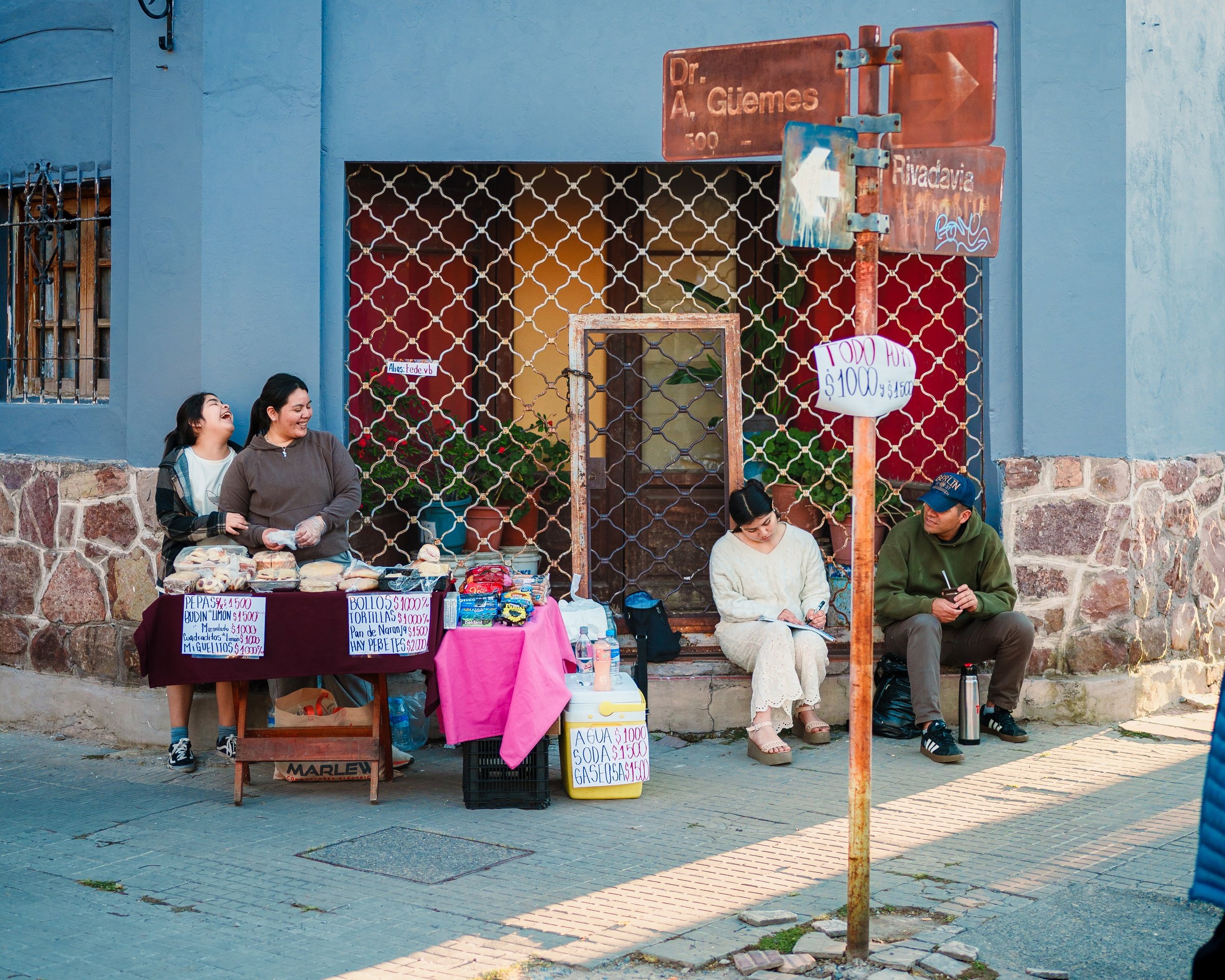 Familia comerciante.